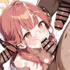 [Rikuhama Aru] Pregnant belly rape and sublingual ejaculation!-3