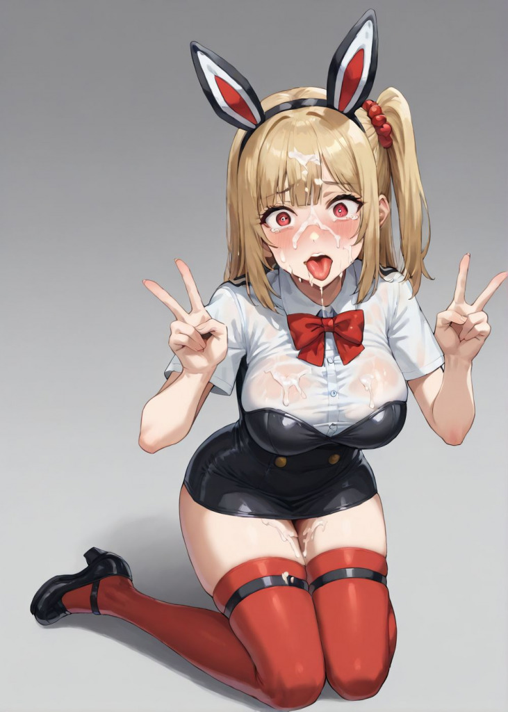 【クリーブランド】ダブルピース口内射精