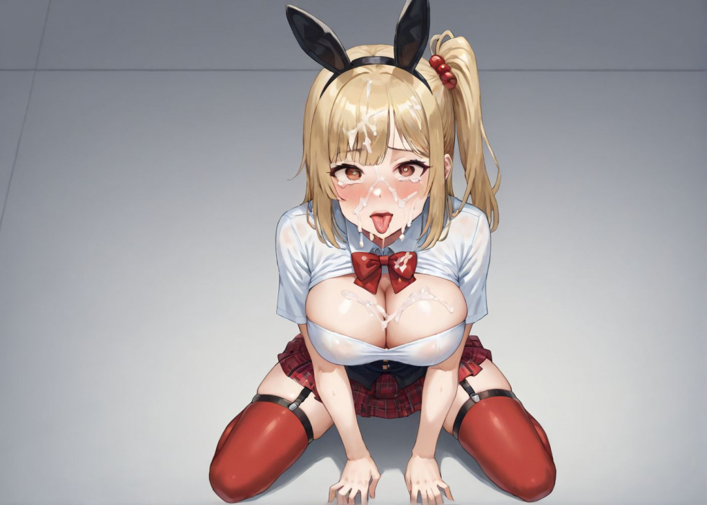 【クリーブランド】ダブルピース口内射精