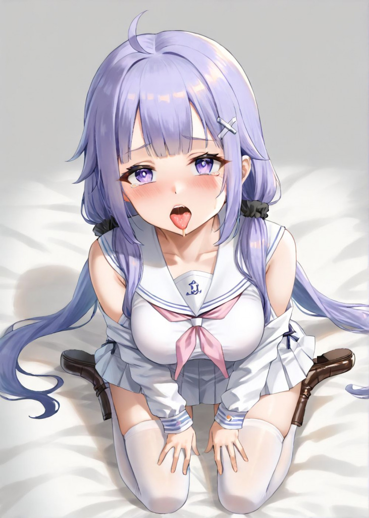 【ユニコーン】ダブルピース口内射精